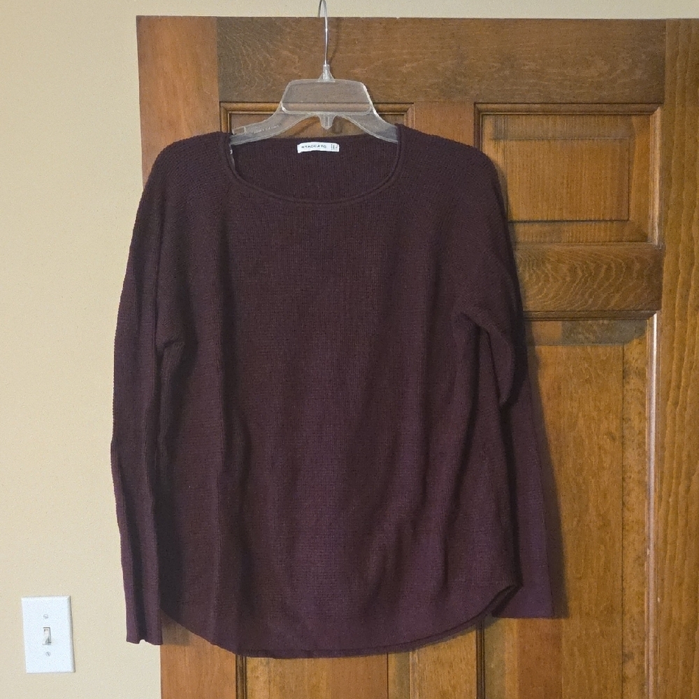 Staccato Women's Rich Plum Sweater